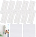 Self Adhesive Power Strip Holder 10 Pack - No Drill Extension Block Wall Mount Fixator - Easy to Install Sliding Design - for Home, Kitchen, Office - Attaches to Wood, Plastic, Metal, Ceramic