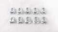 Wire Rope Clamp 5/16 inch 10 Pack Zinc Plated - Wire Rope Clip - Wire Cable Clamps