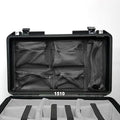 LAFENLIN Lid Organizer for Pelican 1510 Case, 5 Mesh Pockets Storage Organizer, Fits Camera Cases, Diving Dry Boxes, Hard Cases & Toolboxes – Includes Screws & Hook and Loop Strap, Durable, Shockproof