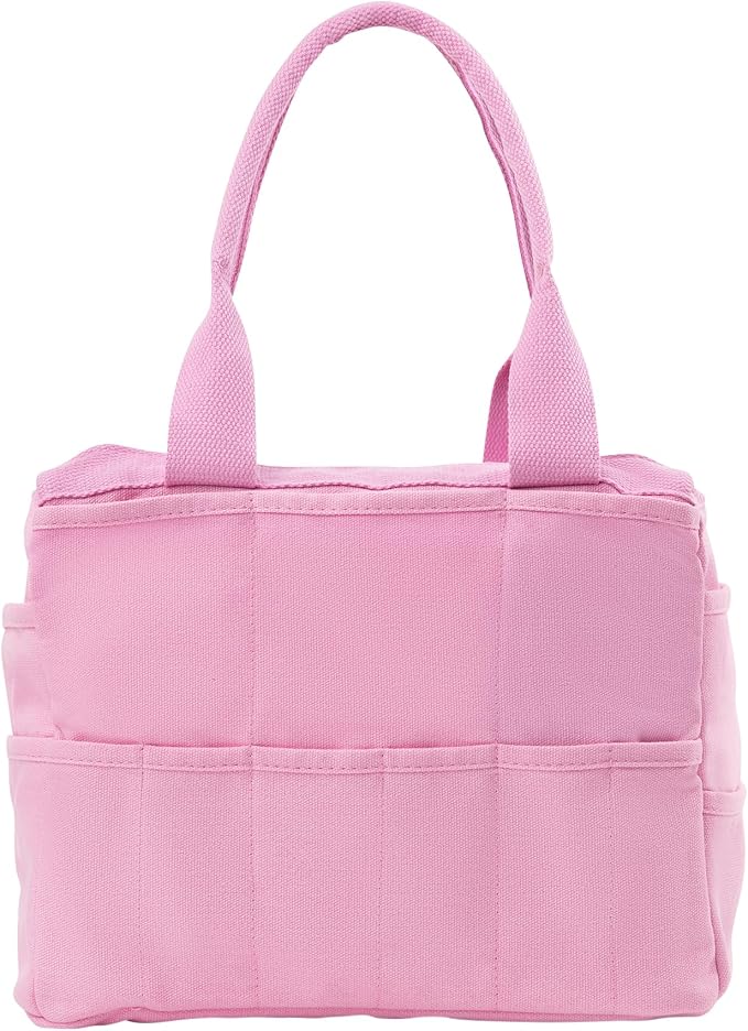 Soolla Studio Bag: Art Supply Storage Organizer & Pottery Tool Bag, Washable Tote, Yarn Bag, Crochet, 30 Pockets, 15+ Colors
