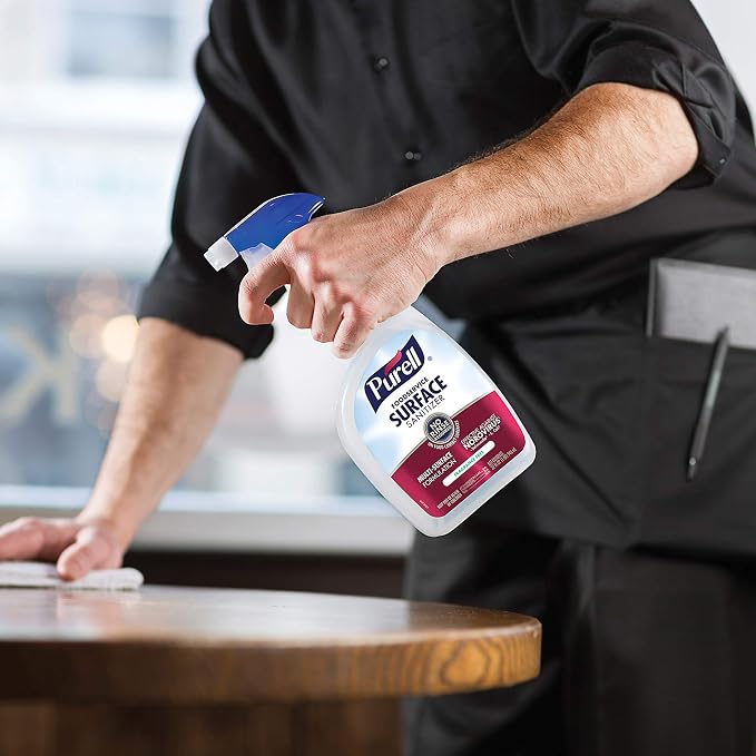 Purell Foodservice Surface Sanitizer Spray Bottle, 6ct x 32 fl oz - 3341-06