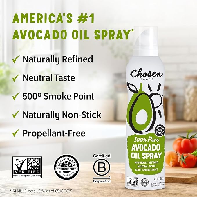 Chosen Foods Avocado Oil Spray (Pack of 2)