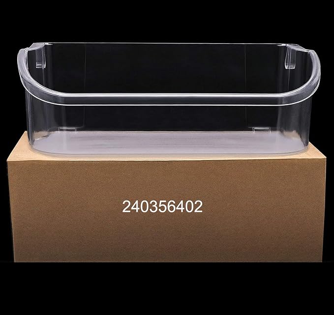 240356402 Refrigerator Door Bin Compatible with Frigidaire Kenmore, Replacement for 240356402 Frigidaire Refrigerator Door Bin, AP2549958 Door Bin