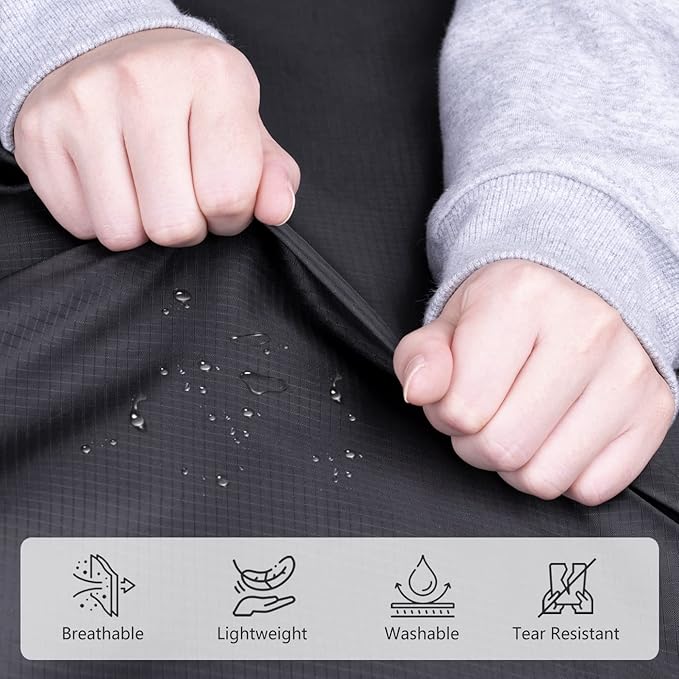 MISSLO 10" Gusseted Garment Bags for Hanging Clothes Compression 43" Suit Bags for Closet Storage Space Saver Clothes Bags for Travel Suit Cover Bags, 3 Packs