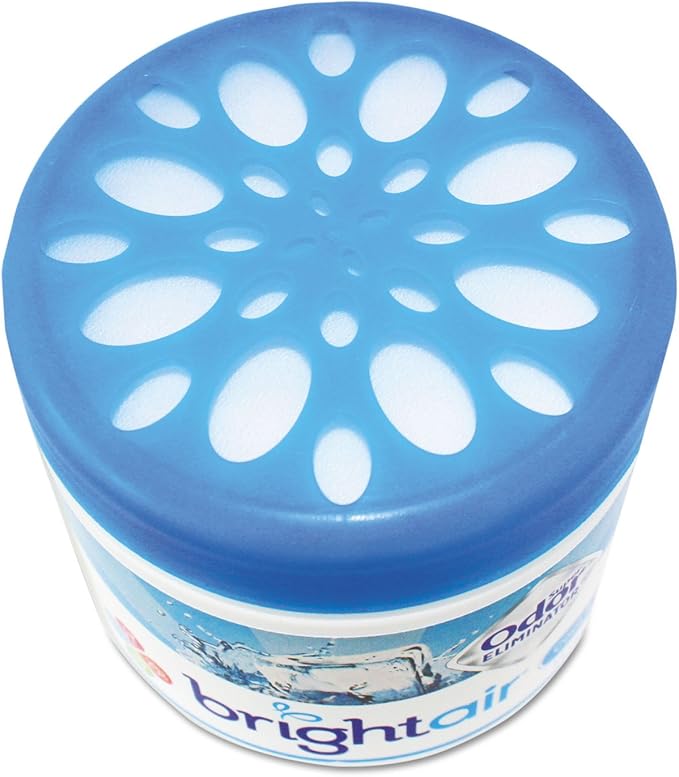 BRIGHT Air Super Odor Eliminator, Cool And Clean, Blue, 14 Oz Jar