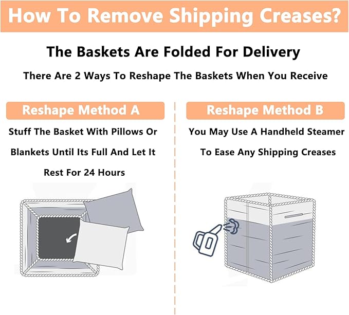 Large Capacity Storage Bins Closet Organizer System, 2PCS Fabric Storage Box with Steel Frame Stackable Shelf Storage Baskets Foldable Wardrobe Storage Box for Clothes Toys (Green)