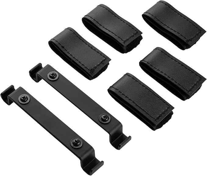Gator Frameworks Mesh Cable Management System - Mounts Under Desk to Streamline Your Workspace, Built In Cable Ties, (GFW-CBLMGM-MSH)