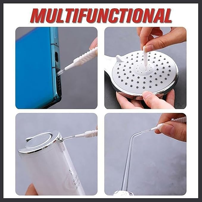 Shower Head Cleaning Brush, 2026 Upgrade Shower Head Cleaning Brush for Small Hole Gap Hole Anti-Clogging Cleaning Brush Multifunctional Shower Head Cleaner Tool for Household (40pcs)