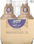 Swiffer Wetjet Wood Floor Cleaner Solution Refill, 42.2 Oz - 2 Pack