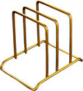 Stainless Steel Cutting Board Organizer, (Gold)