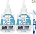 Home Remover Gel, 2 Pack Washing Machine Cleaner for Washing Machine, Refrigerator Strips, Grout Cleaner for Tiles Grout Sealant Bathroom Cleaning Kitchen Sinks, Front Load Washer Cleaning Solution