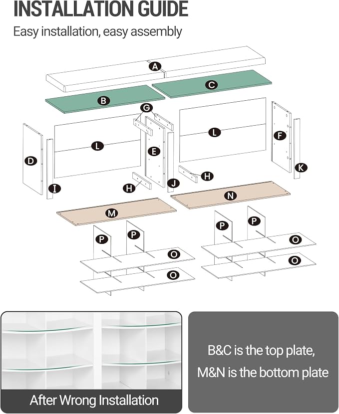 Hzuaneri Shoe Storage Bench with Cushion, Entryway Storage Bench with 18 Cubbies, 9.5" Widened Organizer Cabinet, Long Cubby Rack for Living Room, Bedroom, Entryway, Black SB25704GY