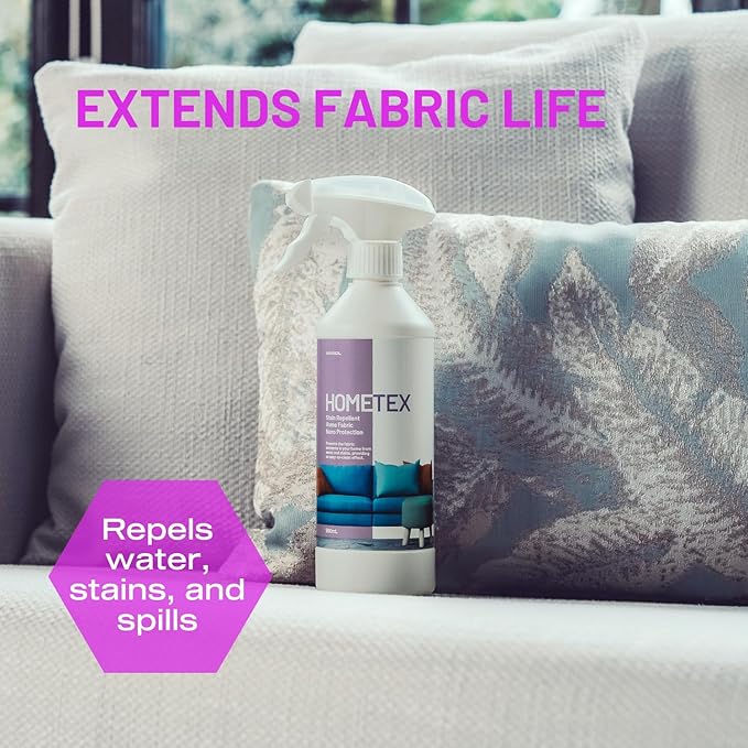 Nasiol HomeTex, Home Textile Nano Protection, Fabric Guard, Upholstery Stain Protector, PFAS Free Formula 17 fl. oz