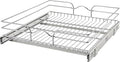 Rev-A-Shelf Steel Wire Pullout Drawer Organizer Shelf for Kitchen Cabinets, Slide Out Storage Basket, Min Opening Width of 20.5", 21" x 22", 5WB1-2122CR-1