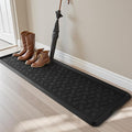 tchdio Durable Rubber Boot Tray and Shoe Mat for Entryway - Heavy Duty Waterproof Shoe Tray Organizer, Non Slip Boot Trays for Front Door, Entryway Muddy Shoes Storage, 16x48 Inches