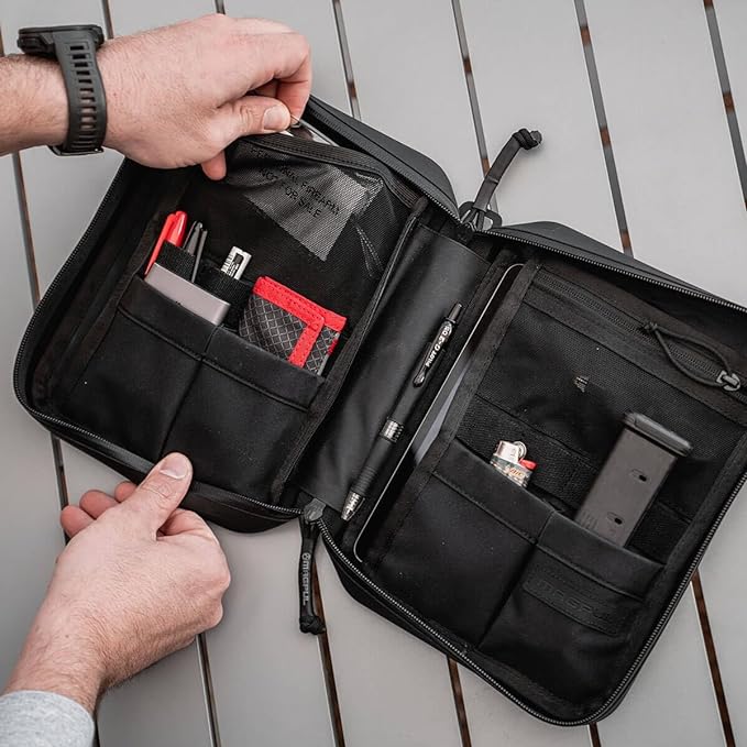 Magpul DAKA Utility Organizer Large Semi-Rigid Multi-Purpose Case, Durable Water-Resistant Heavy Duty Compact Pouch