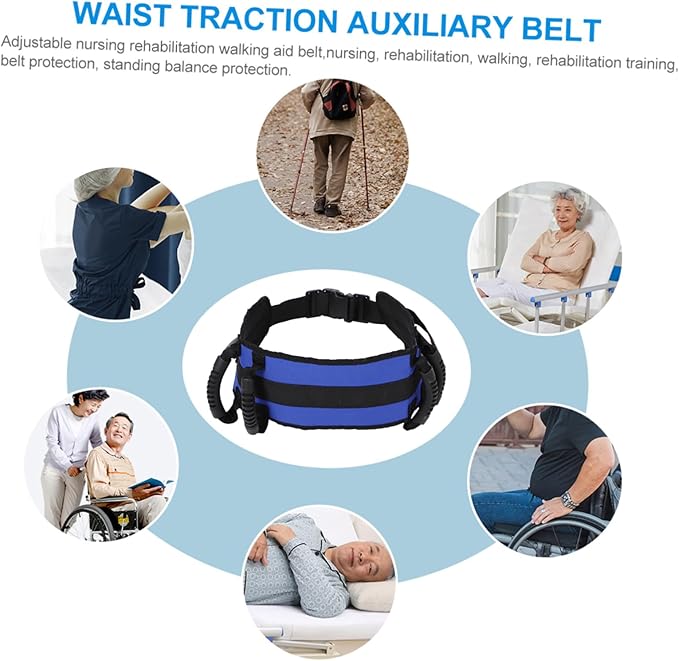 Beaupretty Handles for Seniors Portable Transfer for Elderly Mobility Assistance Lightweight Wear-Resistant Walking Aid Non-Slip Grip for Safe Elderly Transfers