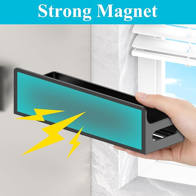 Magnetic Water Bottle Holder for Fridge, Tumbler Organizer 4 Pack | For Stanley, Owala cup, easy to remove from the fridge