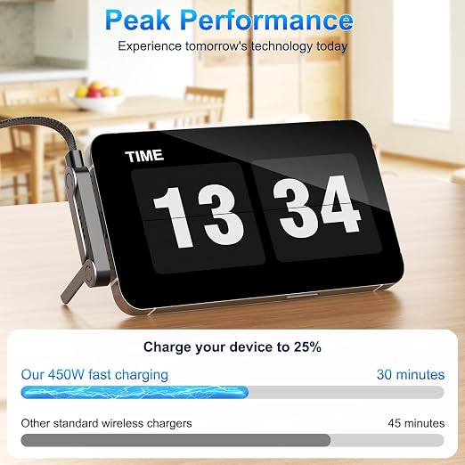240W Braided Fast Charge Cable, 2026 New Invisible Holder Charger Cable with Stand, 4.92ft Foldable Durable 240W Stand Data Cable USB-C Cord 90 Degree Right Angle USB C Cable, Type C to Type C (1)