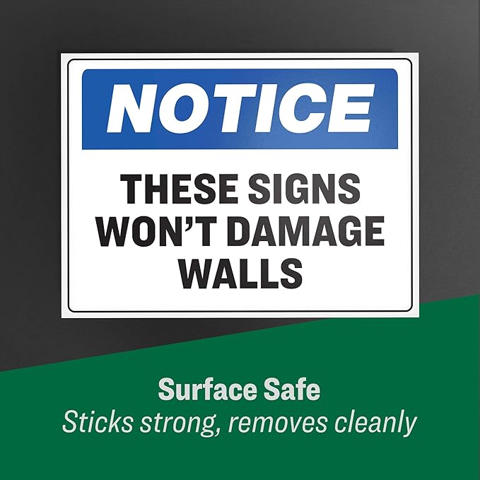 Avery Printable Warning Signs, 5" x 7", Water/Chemical Resistant, 30 Removable Labels (61511)