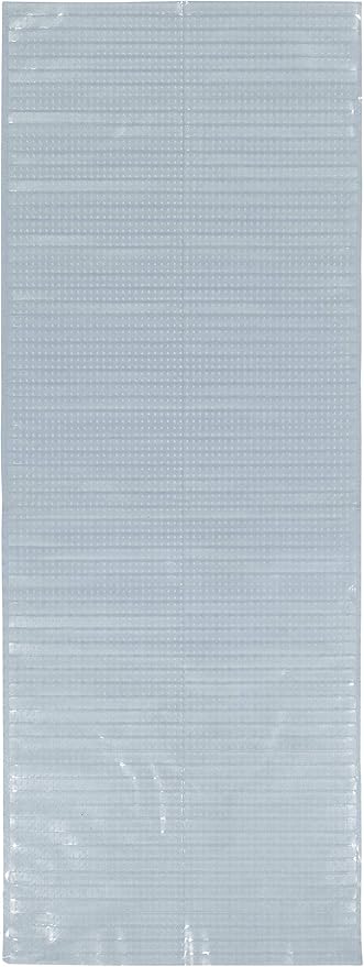 Sweet Home Stores Clear Vinyl Long Carpet Runner Protector, Waterproof Hallway Runner with Gripper Backing for High-Traffic Areas – Trim-to-Fit, 2'2" x 12'