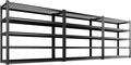 Set of 3 Garage Shelving-3500 lbs 5 Tier Storage Shelves,Adjustable Heavy Duty Metal Shelving Unit and Storage Large Wire Rack,Utility Steel Shelf for Warehouse Industrial Pantry Basement -72"x59"x20"