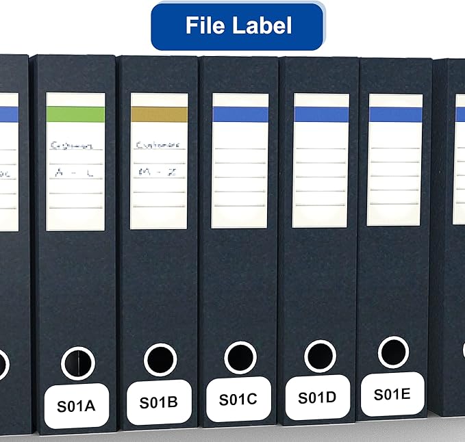 Mr-Label 1-3/4" x 1-1/4" Printable Matte White Waterproof Sticker Labels - Tear-Resistant - Laser/Inkjet Printing - Letter Sheet- Total 320 Labels MR685