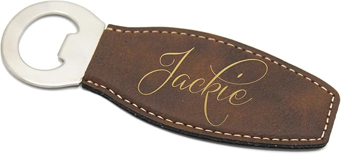 The Wedding Party Store Custom Engraved and Personalized Beer Bottle Opener for Groomsmen Housewarming