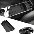 Ruiya 2024-2026 Sonata Center Console Organizer for 2026 Hyundai Sonata Accessories ABS Material Armrest Console Organizer Compatible with 2024 2025 2026 Hyundai Sonata SE/SEL/SEL Plus/N Line/Limited