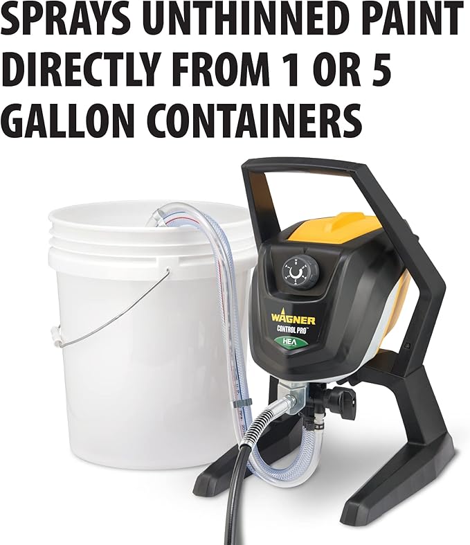 Wagner Spraytech 0580000 Control Pro 150 Paint Sprayer, High Efficiency Airless Sprayer with Low Overspray