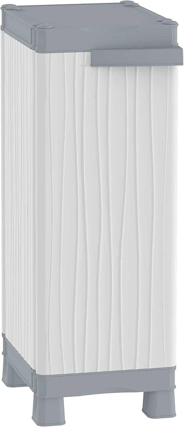 Terry, Base 350 UW, Cabinet 2 Internal Shelves. Color: Gray, Material: Plastic, Dimensions: 35x43.8x97.6 cm