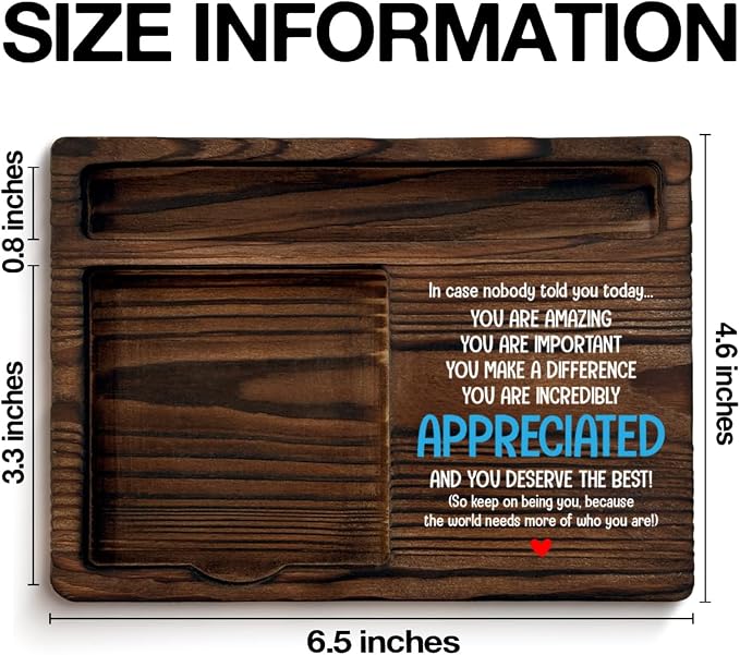 Office Sticky Note Holder Appreciation Gifts for Coworkers Employees Teammate You are Appreciated Self-Stick Note Pad Holders Office Cubicle Decor