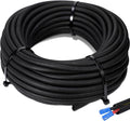 Sasylvia 2" x 30 ft Split Wire Loom Tubing Automotive Wire Loom Assortment Split Cable Sleeves Bulk Flexible Electrical Conduit Protective Kit