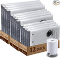 12 Pack Vacuum Storage Bags For Travel With Rechargeable Pump Compression Bags for Clothes & Blankets, Luggage Space Saver for Seasonal Storage & Long Haul Travel