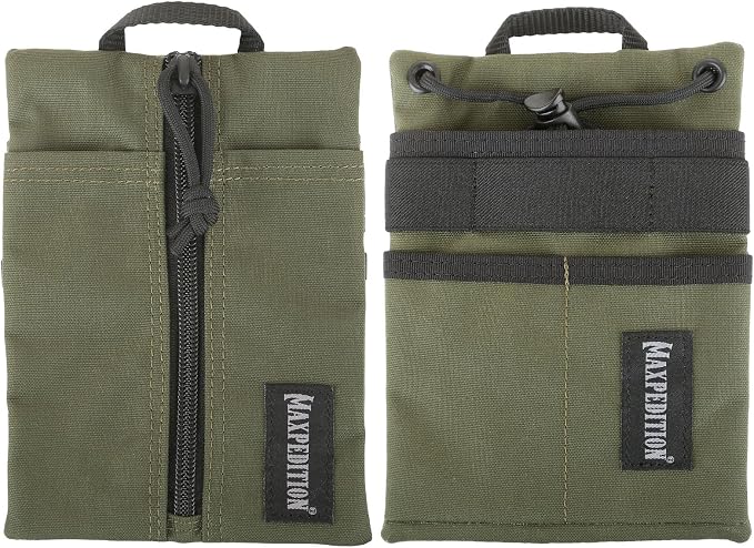 MAXPEDITION Platy Pocket Organizer, Durable EDC Tool Pouch for Men, Neck Wallet with Paracord Lanyard, Holds Flashlight, Multitool, Pen, Notebook