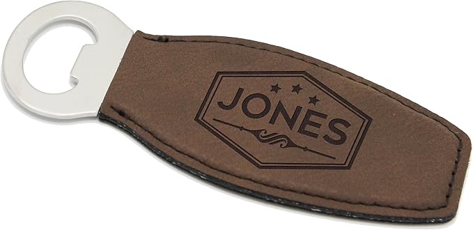 The Wedding Party Store Custom Engraved and Personalized Beer Bottle Opener for Groomsmen Housewarming