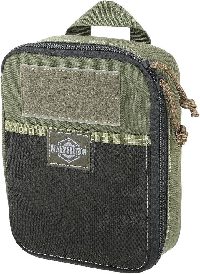 MAXPEDITION Beefy Pocket Organizer, Compact, MOLLE-Compatible, 1000D Nylon Tactical Pouch, Everyday Carry Tool and Gear Storage for Outdoor, Tactical, Survival, 0266