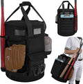 Baseball Bucket Bag, Tactical Style Softball Bucket Cover for 6 Gallon Bucket, Coaching Accessories Organizer with Multiple Pockets for Bat, Gloves, Scoreboard