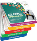 Air Fryer Cheat Sheet Magnets Cooking Guide Booklet - Air Fryer Cookbooks, Air Fryer Liners - Air Fryers Kitchen Gifts Gadgets 2026 - Air Fryer Accessories, Kitchen Gadgets Gifts for Mom Wife Grandma