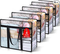 4Pack Clear Blanket Storage Bags, Vinyl Comforter Clothes Storage Closet Organizers and Storage Containers Moving Bags with Reinforced Handle for Bedding, Clothing, Comforters, Pillows, Toys,60L