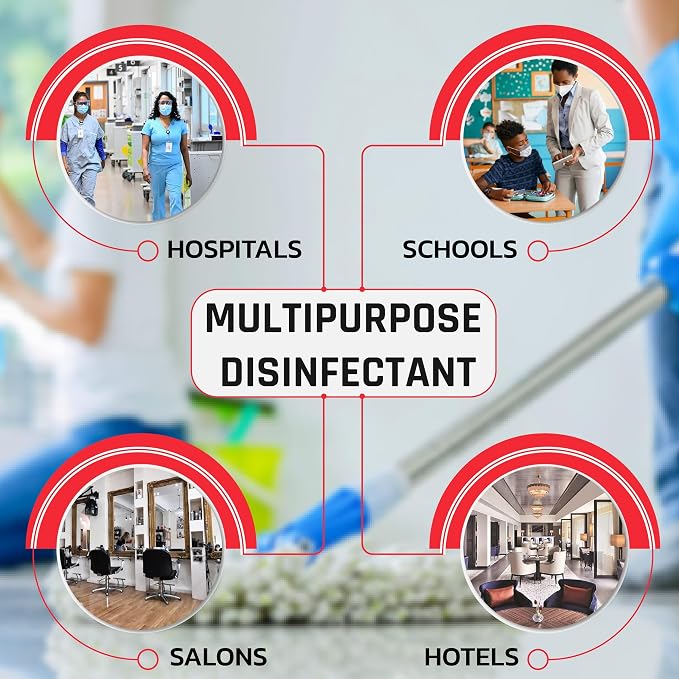 Lucasol One Step Hospital Grade Disinfectant with Spray Bottle