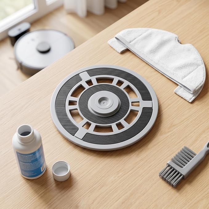 Robot Vacuum Cleaner Rag Holder, Mop Holder for X20 X10 X10pro with Structure Replacement Vacuum Cleaner Mop Mount PlateEnhance Efficiency for Robot Vacuum Cleaner