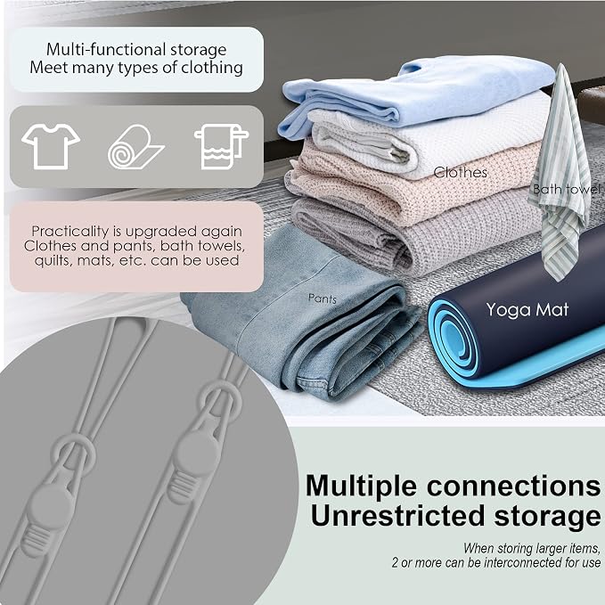16Pcs Silicone Cable Ties Cord Organizer for Bundling Earphone, Phone Charger, Computer Cords, Reusable Wire Cable Management in Home,Office,Kitchen,School,Travel (Grey)