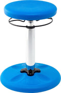 Kore Adjustable Height Wobble Chair, Active Sitting for Children, Kids, Teens: Better Than a Balance Ball, Flexible Classroom Seating, Adjusts from 16.5 to 24 inches, Blue