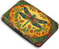 Maicican RFID Blocking Aluminum Credit Card Holder | Slim Metal Wallet for Women & Men, Business Card Case for Travel, Fits Front Pocket, Card holder wallet - Dragonfly