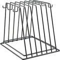 Winco 6-Slot Cutting Board Rack, Vinyl Coated Medium