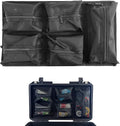 UPGRADED LAFENLIN Lid Organizer for Pelican 1535 Case [No More Clutter] - 5-Pocket Thick Mesh Panel for Photographers & Field Technicians, Installs with Screws & Hook and Loop, Secures Gear in Transit