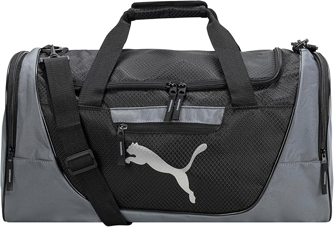 PUMA Contender Duffel Bag with Removable Strap & Shoe Pocket