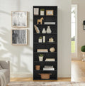 71" Durable Jewelry Armoire Organizer, Bedside Table with Adjustable, Vanity Organizer with Storage for Home Office, Black