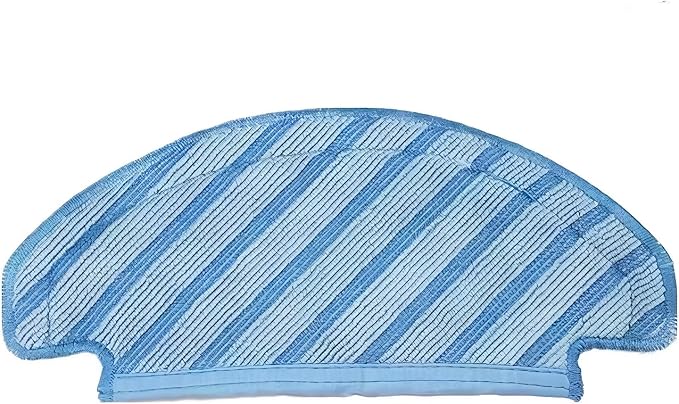 （4 pcs） Mop Pad Plate Accessories for Ecovacs Deebot T8,T8 Max,N8 Pro,T9 Vacuum Cleaner,1 mop pad Brackets，3 Mop Pads，Replacement Mop Bracket Accessories